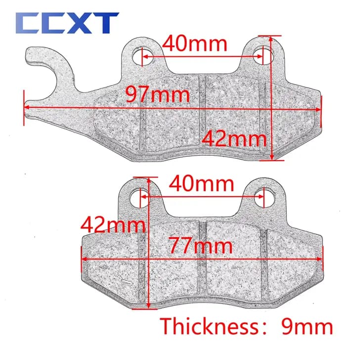 Plaquettes de frein avant moto pour 250 Keeway Cruiser Dorado Blackster QJIANG QJ250-L KW250-L Keewa