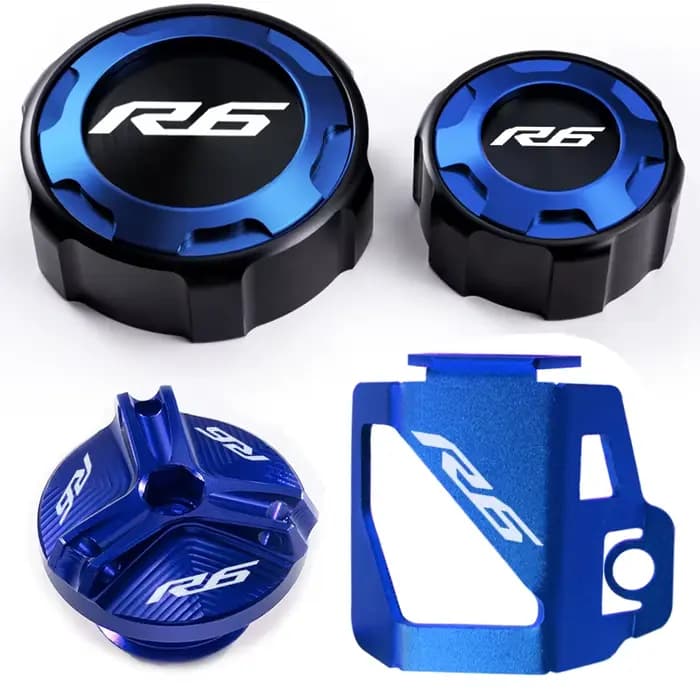 Bouchon de réservoir de carburant de frein avant et arrière et accessoires de Protection de bouchon 