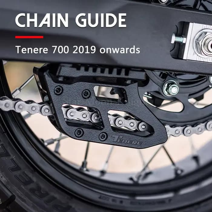 Guide de chaîne, couvercle de Protection, accessoires de moto pour Yamaha Tenere700 Tenere 700 2019-