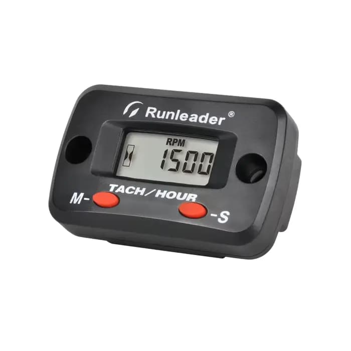 Tacho numérique compteur horaire Max RPM alarme TOT SVC remplacer la batterie affichage compteur hor