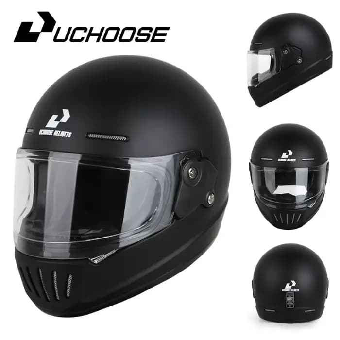 D'expériences de moto intégraux vintage pour adultes, casque de sécurité pour femmes et hommes