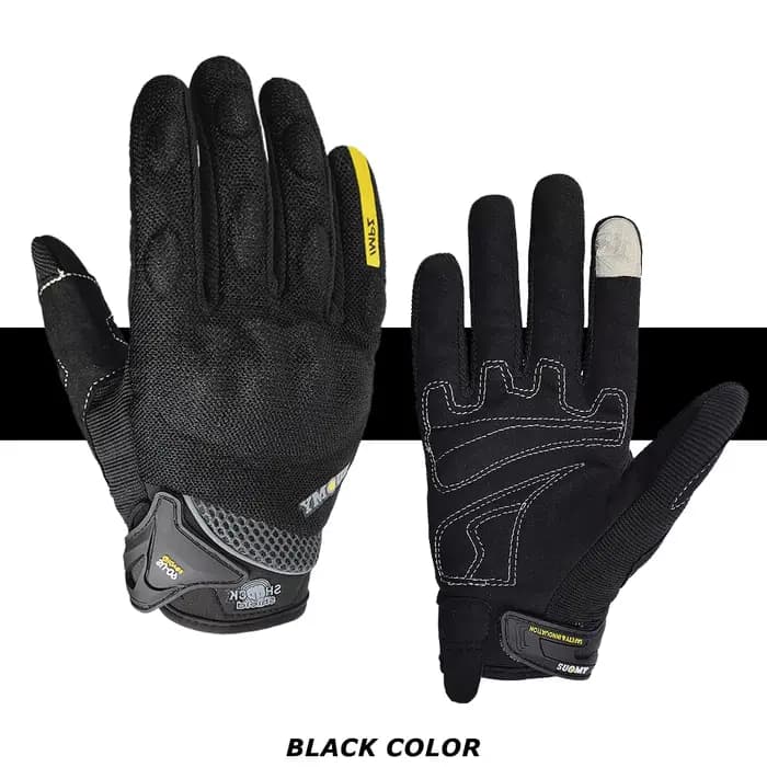 Gants de Moto d'été pour hommes et femmes, gants de course de Motocross, Suomy, protection complète 