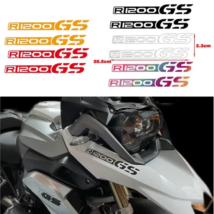 Autocollants de moto pour BMW Runder GS R1200 R 1200 GS, autocollant de moulage d'aventure ADV, cous
