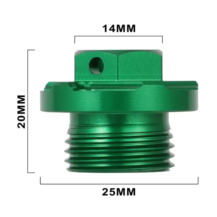 Bouchon de remplissage d'huile CNC pour moto, pour Kawasaki KX250 KX450 KX250F KX450F KX250X KX450X 