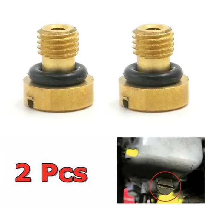 Vis de vidange de bol de flotteur de carburateur de moto, Honda CB350F, CB400F, CB500K, CB550, CB750