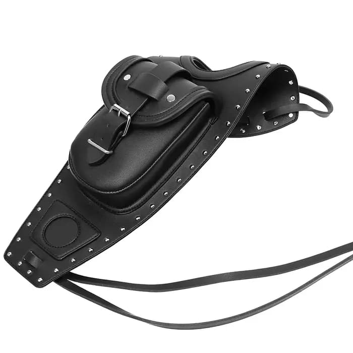 Housse de réservoir de carburant pour moto, panneau de protection, sac à bavoir, pochette pour Harle
