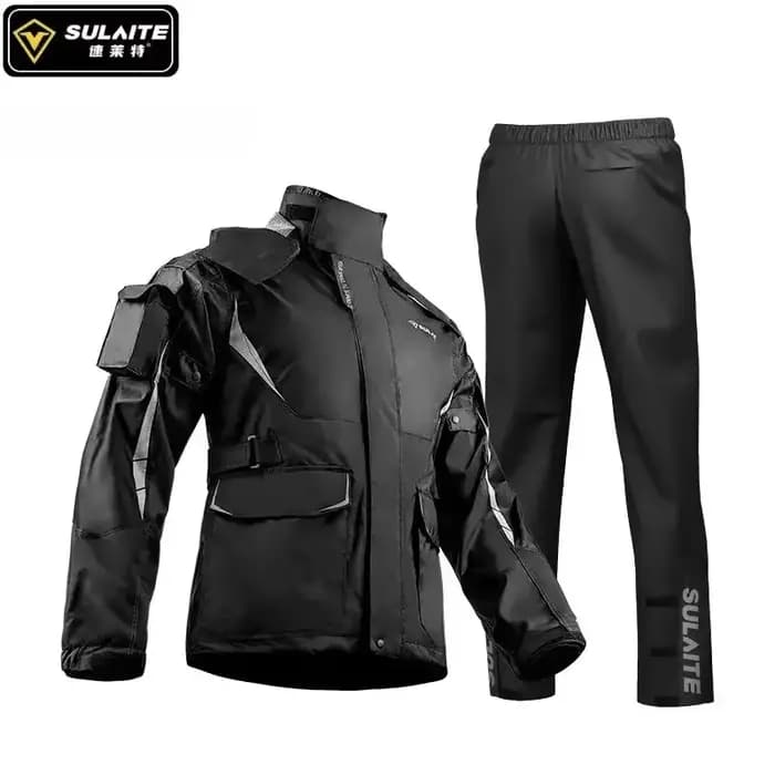 Coupe Aite-Veste Imperméable pour Moto, Imperméable Imbibé de Pluie, Pantalon de MAXdes Tempêtes, Ca