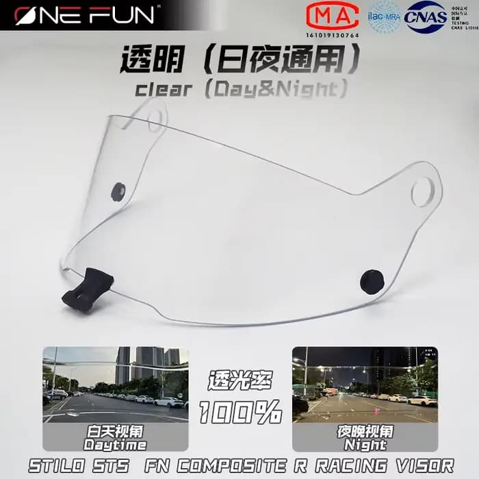 Visière de casque de moto photochromique pour Stilo ST5 FNR HD, claire, utilisation jour et nuit, le