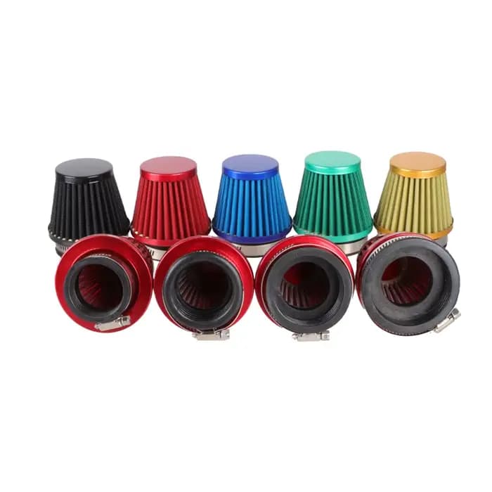 Kit d'induction d'admission de filtre à Air de moto, 38mm 45mm 50mm 58mm, pour Scooter moto Pit Dirt