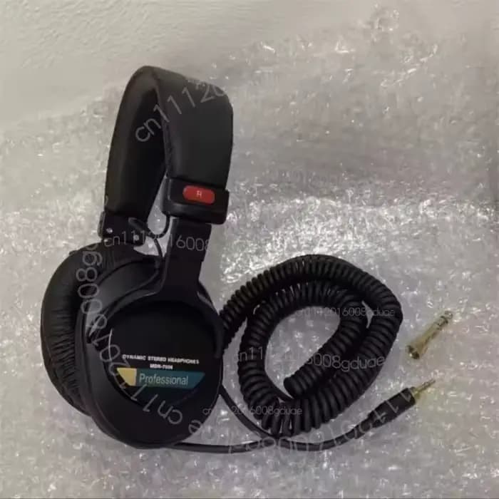 Casque de monitoring DJ pour studio, écouteurs pour Sony MDR 7506, pour studio d'enregistrement, cas