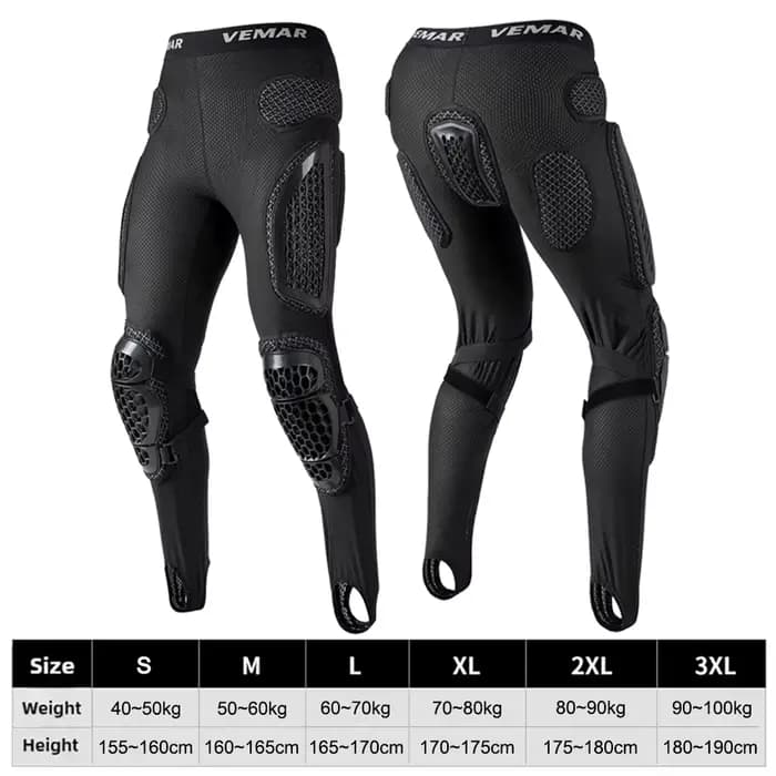 Pantalon d'armure de moto pour hommes, pantalon de course de Motocross, Anti-chute, pantalon d'équit