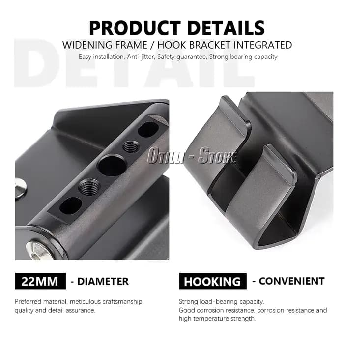 Support GPS pour téléphone portable, accessoires de moto, crochet de splendeur en un pour Honda Forz