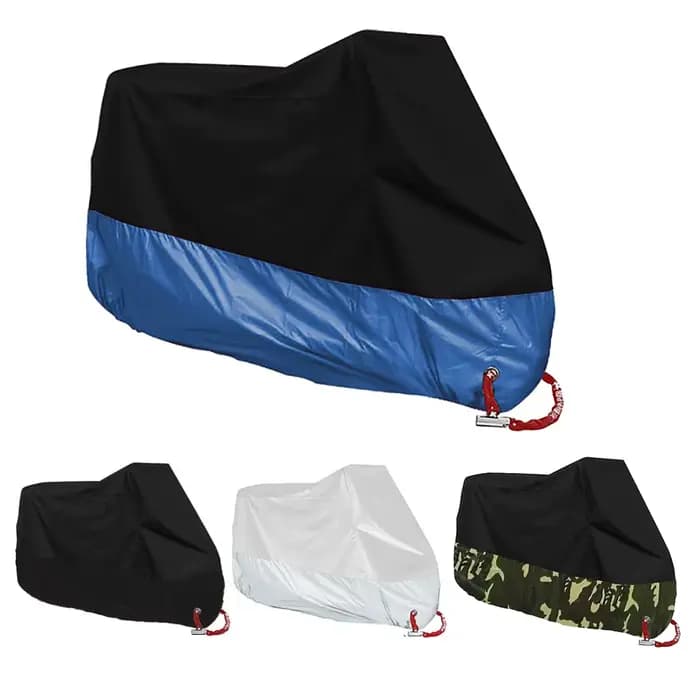 Housse de protection UV universelle pour moto, M L XL 2XL 3XL 4XL, pour l'extérieur, toutes saisons,