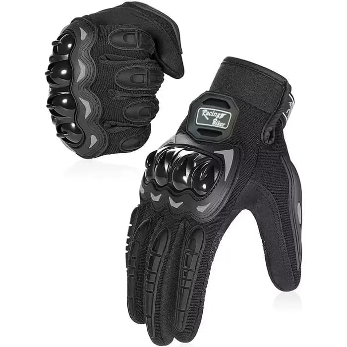 Gants de Moto verts pour écran tactile, gants d'équitation d'été respirants pour Moto, gants de Moto