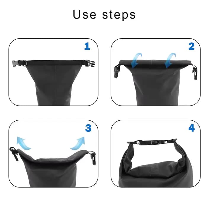 Sacs à bandoulière imperméables pour Moto, randonnée voyage en plein air, sac sec 5L 10/15/20/30L, g