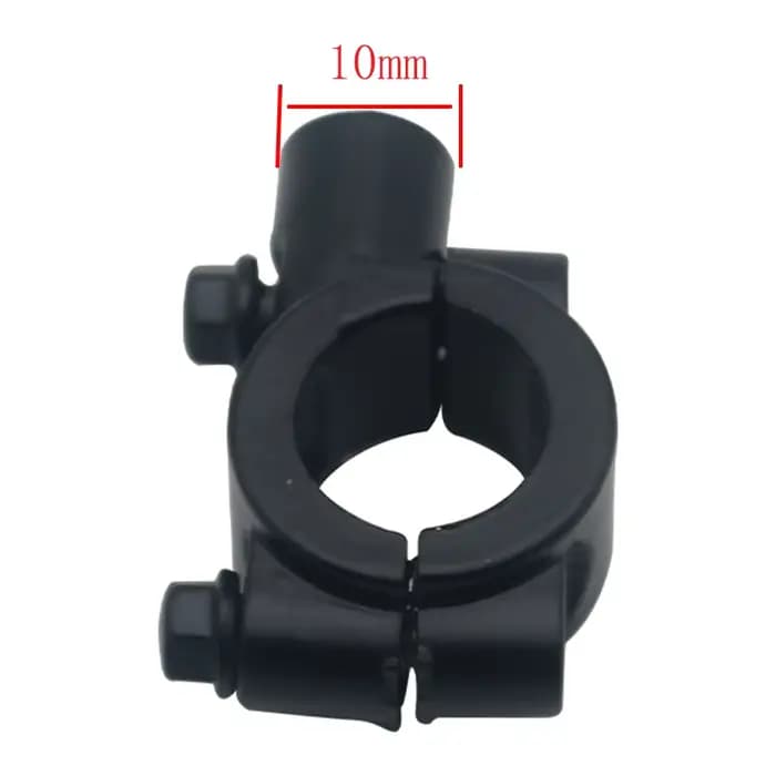 2 pièces 22mm guidon 10mm 8mm filetage universel moto miroir montage pince rétroviseur support adapt