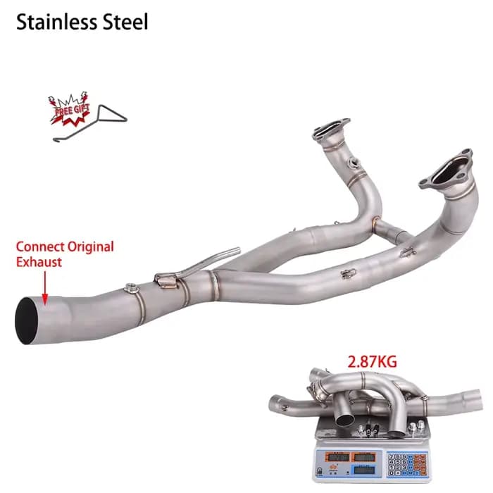 Système d'échappement pour moto BMW R1250R R1250RS R1250RT R1250GS ADVENTURE 2019 - 2023, tuyau de l