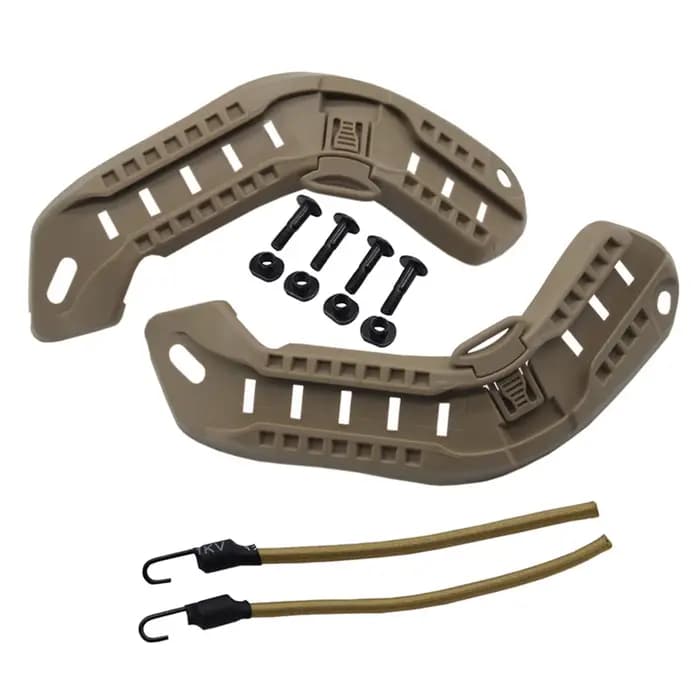 Rail de guidage latéral pour casque tactique MICH2000, Rail de montage pour casque ARC, chasse, cycl