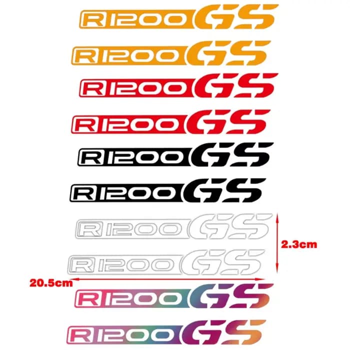Autocollants de moto pour BMW Runder GS R1200 R 1200 GS, autocollant de moulage d'aventure ADV, cous