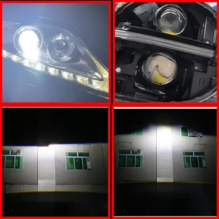 SANVI 3.0 Bi lentilles LED pour phares lentille de glace projecteur LED automatique phare Hella G5 3