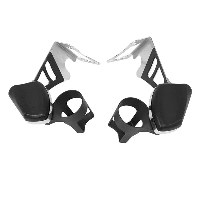 Accoudoirs de passager arrière réglables avec porte-gobelet, accessoires de moto pour Harley Touring