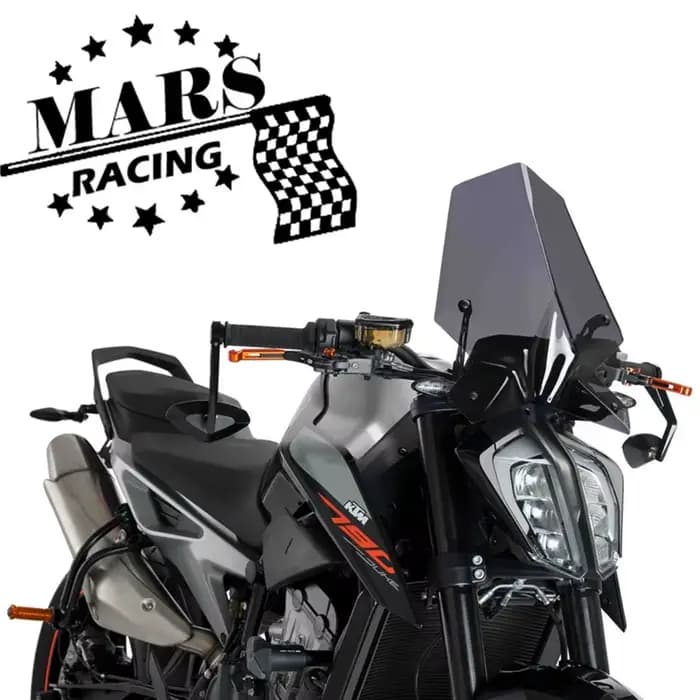 Pare-brise de moto DUKE 890, Kit en aluminium, déflecteur adapté pour DUKE 890, DUKE 890, L, 2021, R