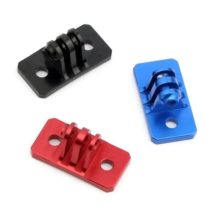 Adaptateur de montage fixe pour casque Gopro Hero 13 12 11, caméra d'action, équitation, course, esc