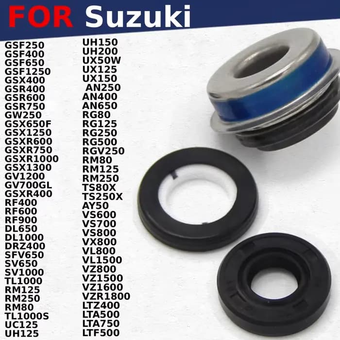 Moto Pompe À Eau Joint D'étanchéité Pour Suzuki Burgman UH125 UH150 UH200 250 400 650 AN250 AN400 AN