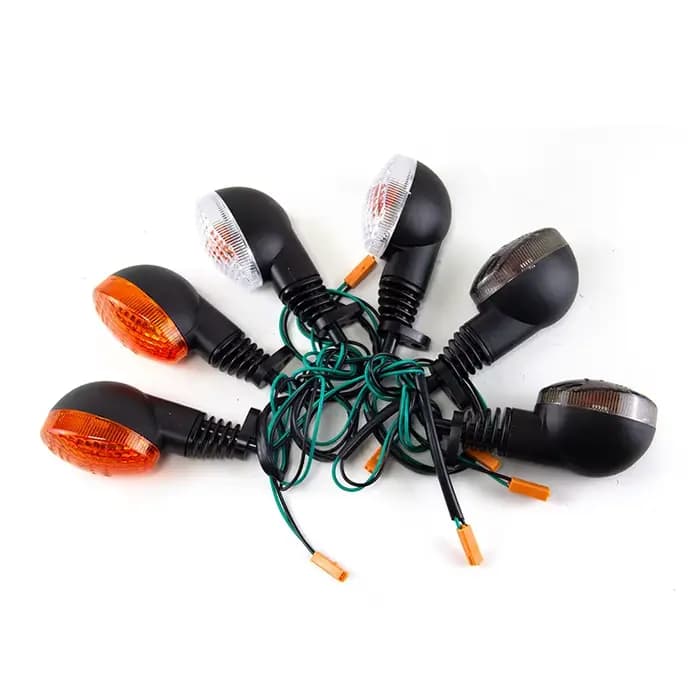 Clignotants de moto ambre pour Kawasaki Ninja 250R 250 2008-2012 KLX250S KLX250SF VN650 EX250, acces