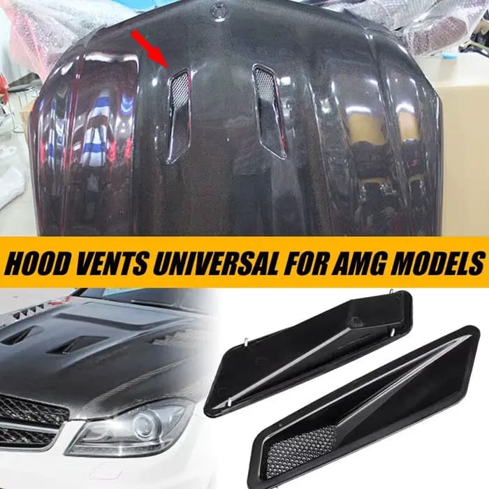 2X capot évents d'air capot moteur pièces extérieures de voiture pour Mercedes Benz W204 C63 W205 W2