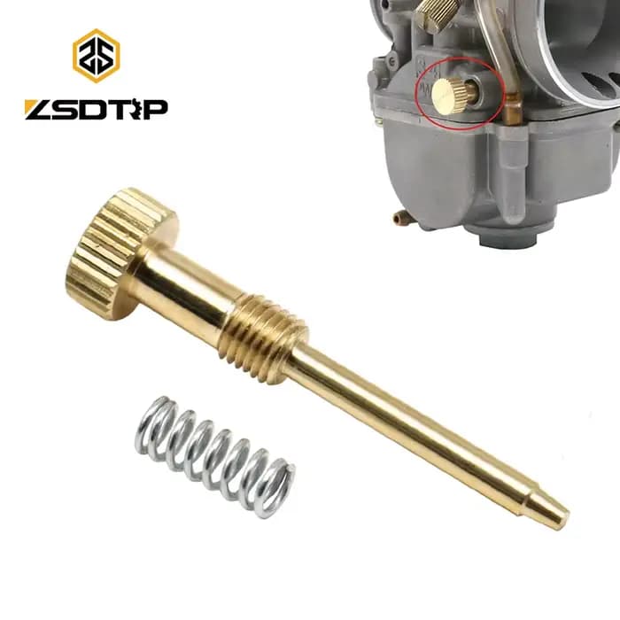 ZSDTRP vis de réglage de mélange d'air de carburateur de moto pour Keihin PWK 21 24 26 28 30 32 34mm