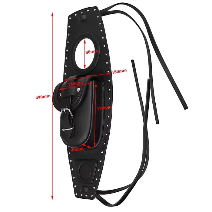 Housse de réservoir de carburant pour moto, panneau de protection, sac à bavoir, pochette pour Harle
