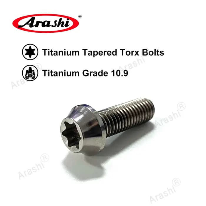 Arashi M6 / M8 Boulon De Montage En Titane Disque De Frein Rotor Disque Vis Pour YAMAHA MT03 MT-07 M