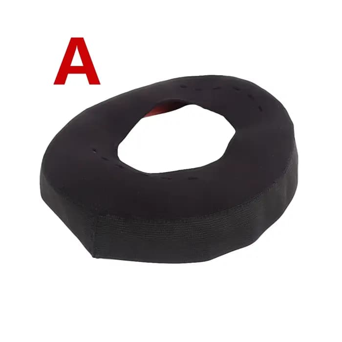 1PC casque universel Protection contre le vent casque de moto bloqueur de vent et de bruit noir casq