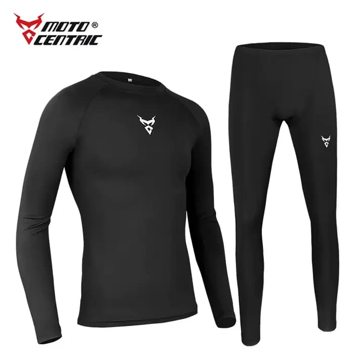Ensemble de sous-vêtements thermiques pour moto, longs Johns, marque d'hiver, séchage rapide, Anti-m