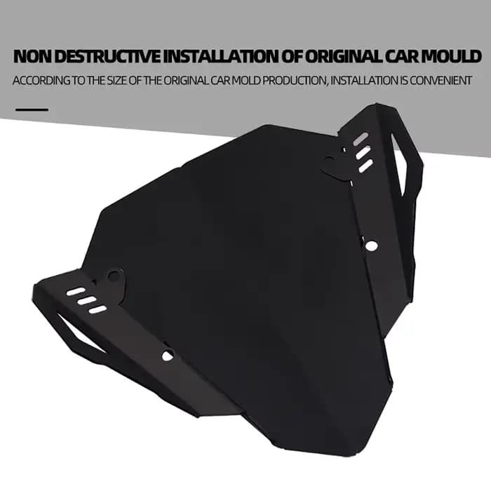 Pare-brise de moto pour YAMAHA MT07 FZ07 MT FZ 07 2018 2019 2020 2013 - 2017, déflecteur de vent ava