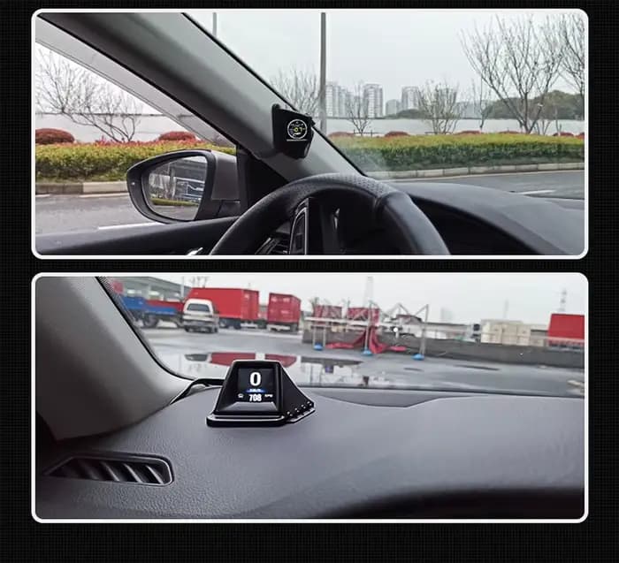 Nouveau A401 HUD OBD2 + GPS ordinateur de bord affichage tête haute tachymètre de voiture Turbo pres