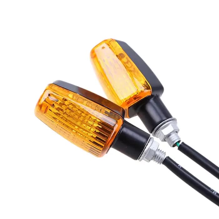 4 pièces universel moto Blub clignotant lampe clignotants clignotants Signal ambre vélo moto accesso
