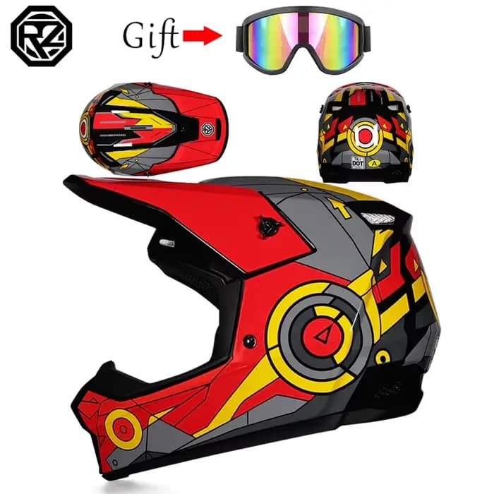 ORZ casque de moto de haute qualité casque tout-terrain vélo descente AM DH casque croisé Capacete M