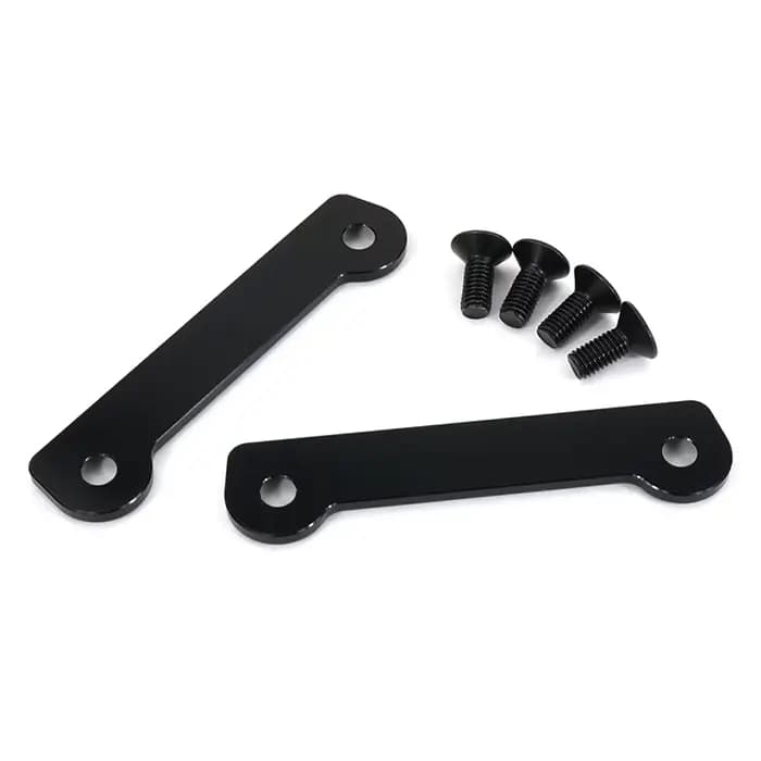 Couvercle de trous de cheville de passager arrière adapté pour KAWASAKI Ninja ZX-6R /ZX636 2009 – 20