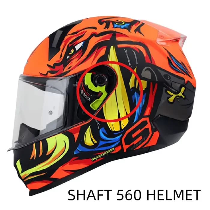Base de casque pour casque SHAFT560, base spéciale, une paire de bases originales avec vis