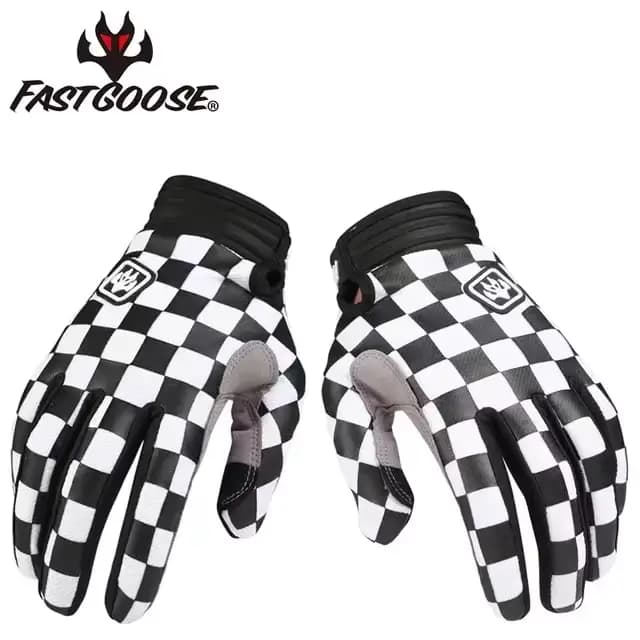 FASTGOOSE rétro cavalier Motocross gants de course Moto BMX ATV vtt hors route Moto VTT gants cyclis