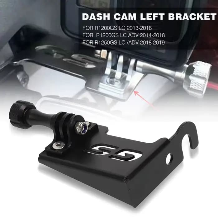 Enregistreur de caméra de tableau de bord pour moto, support de ket rapide, Gopro, BMW GSA R, 1200, 