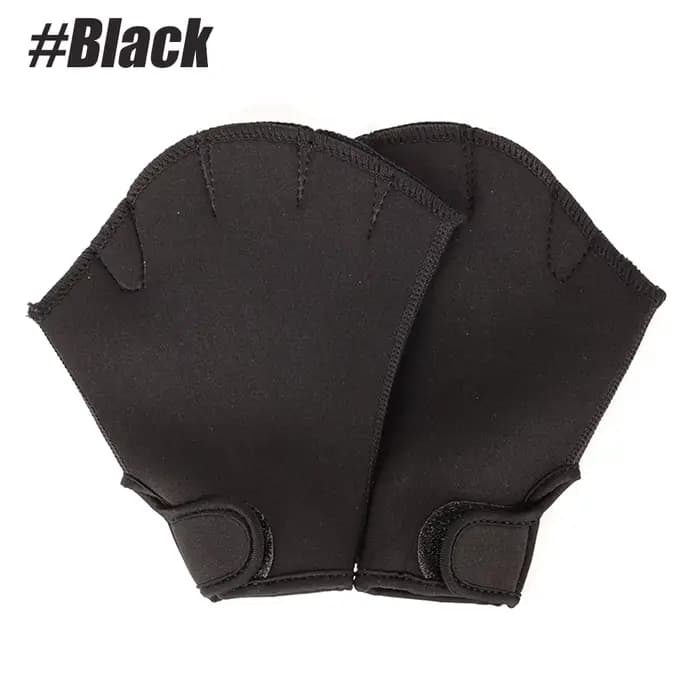 1 paire de gants aquatiques palmés, gants de natation, Fitness, aérobic aquatique et résistance à la