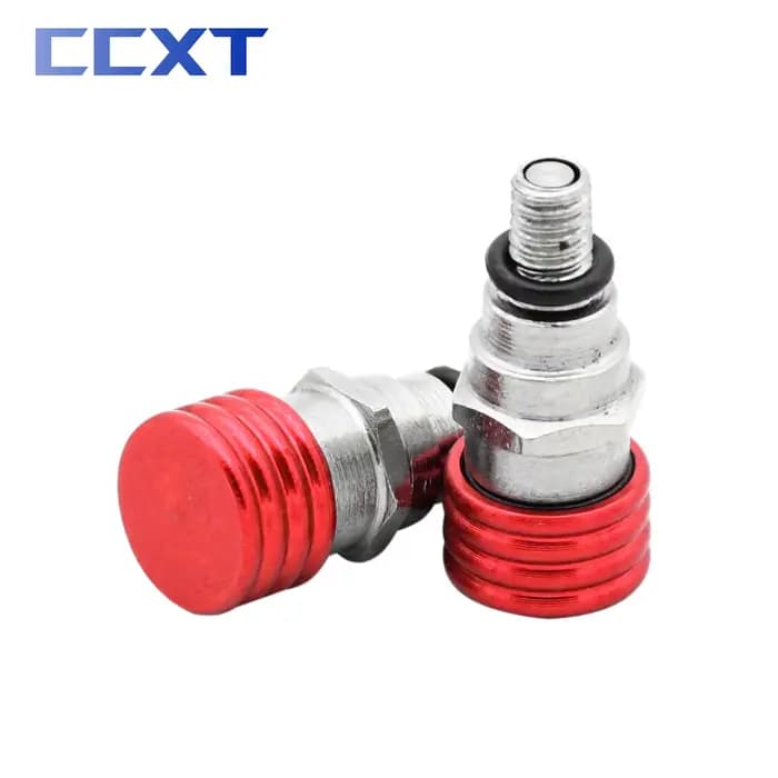 Valves de purge d'air de fourche de moto M4x0.7 pour KTM SX SXF EXC EXCF XC XCF XCW XCFW 85-500 2005