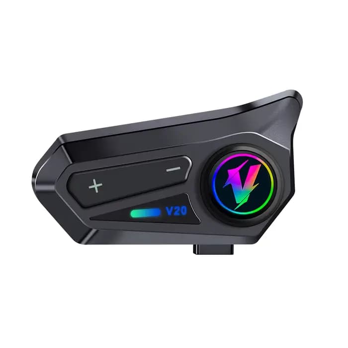 Casque V20 Premium avec Bluetooth intégré pour la réduction du bruit, communication claire, durée de