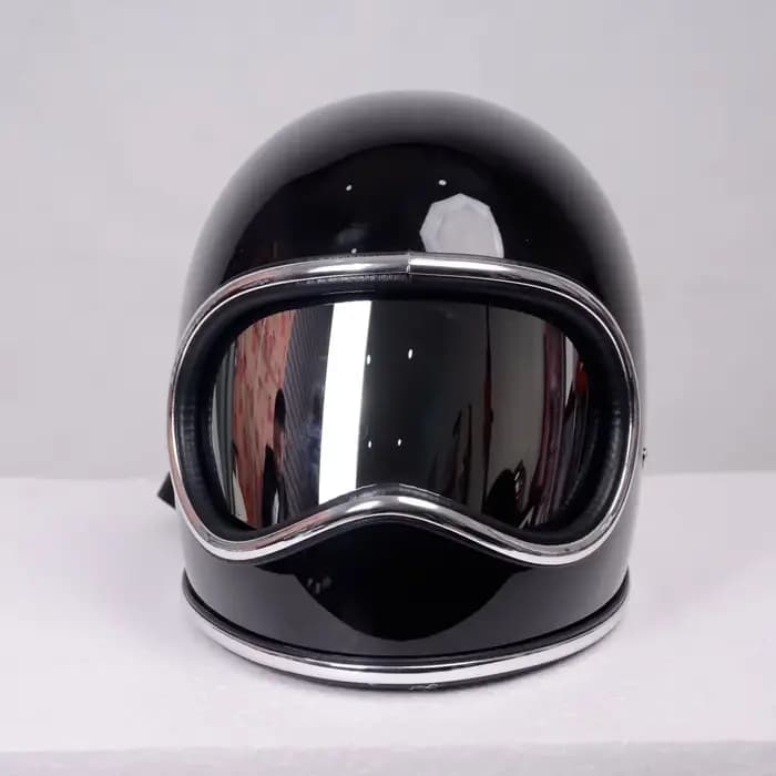 Casque de Moto chaud coque en fibre de verre casque de Moto DAVID série 2 cavalier engrenages Vintag