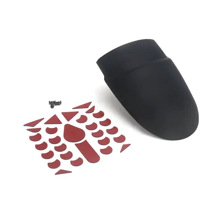 Nouvel accessoire moto pour Honda CL 500 CL500 2023 2024, extension de garde-boue avant noir en ABS