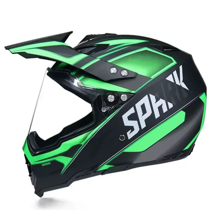 Casque De Motocross intégral hors route casques transversales ATV casque De Moto De course Dirt Bike