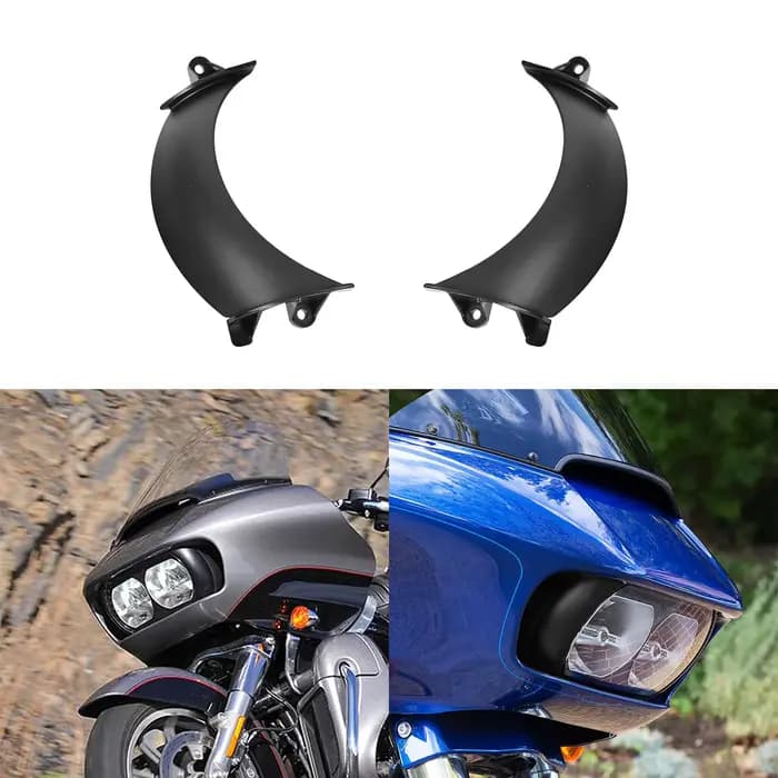 ÉColorado de Carénage de Lumière de Sauna Avant, Accessoires de Moto pour Harley Touring Road foetal